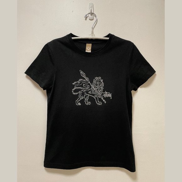 Vintage Stussy Girls Pride Embroidered Baby Tee (NWOT) – Black - Picture 1 of 7